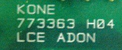 BOARD, CIRCUIT, LCE ADON KONE # KM773363HO4