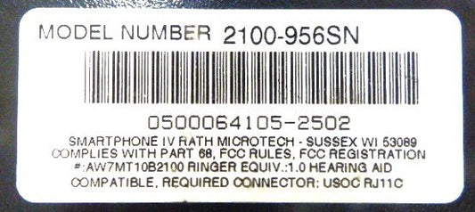 ASSEMBLY, SMARTPHONE IV, SURFACE MOUNT, COMPLETE AS SHOWN RATH # 2100-956SN
