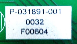 BOARD, CIRCUIT, CAR PANEL CONNECTOR REAR KONE # USP31891001