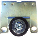 BRACKET, STEEL WITH RUBBER TIRED ROLLER, USED ON AMDY LOCK  KONE # KM601026G15