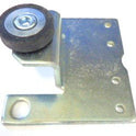 BRACKET, STEEL WITH RUBBER TIRED ROLLER, USED ON AMDY LOCK  KONE # KM601026G15