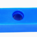 KIT, GIB, DOOR, BLUE, 1/2 WIDE, D4 CHASSIS 1 1/8 WIDE ADAMS # A908B