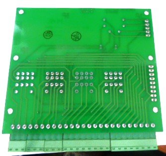 BOARD, CIRCUIT, GONG WITH 2 RELAYS AS SHOWN, MCE # HC-GB REV 1-2