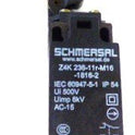 SWITCH, LIMIT, SNAP ACTION, I N.O/1 N.C ANGLE ROLLER SCHMERSAL Z4K-236-11R-M16-2