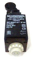 SWITCH, LIMIT, SNAP ACTION, I N.O/1 N.C ANGLE ROLLER SCHMERSAL Z4K-236-11R-M16-2