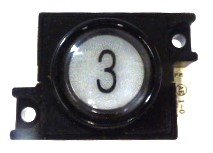 BUTTON, INNOVATION, # 3, AMBER LED, AS SHOWN INNOVATION #015206