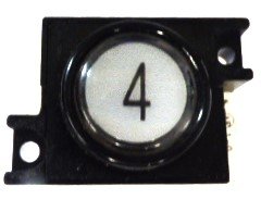 BUTTON, INNOVATION, # 4, AMBER LED, AS SHOWN INNOVATION #015206
