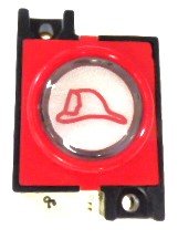 JEWEL, INNOVATION, FIRE HAT, AMBER LED, VERTICAL MOUNT INNOVATION # 015205