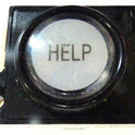 BUTTON, INNOVATION, HELP, RED LED, AS SHOWN INNOVATION # 015211