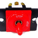SWITCH, BAT HANDLE, STOP-RUN, RED HALO