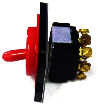 SWITCH, BAT HANDLE, STOP-RUN, RED HALO