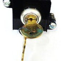 SWITCH, SS FINISH, KEYED, REMOVABLE 12 & 3, 2 AE102 KEYS ADAMS #AS469K13