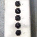 STATION, CAR, 6 STOP, 3 POINT BUTTON, VINTAGE, AS SHOWN