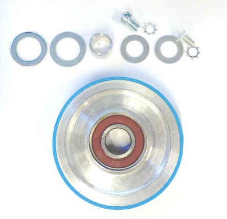 ROLLER, KIT, HANGER, 3 1/4 X 5/8  POLY/ALUMINUM KONE # US500870KIT