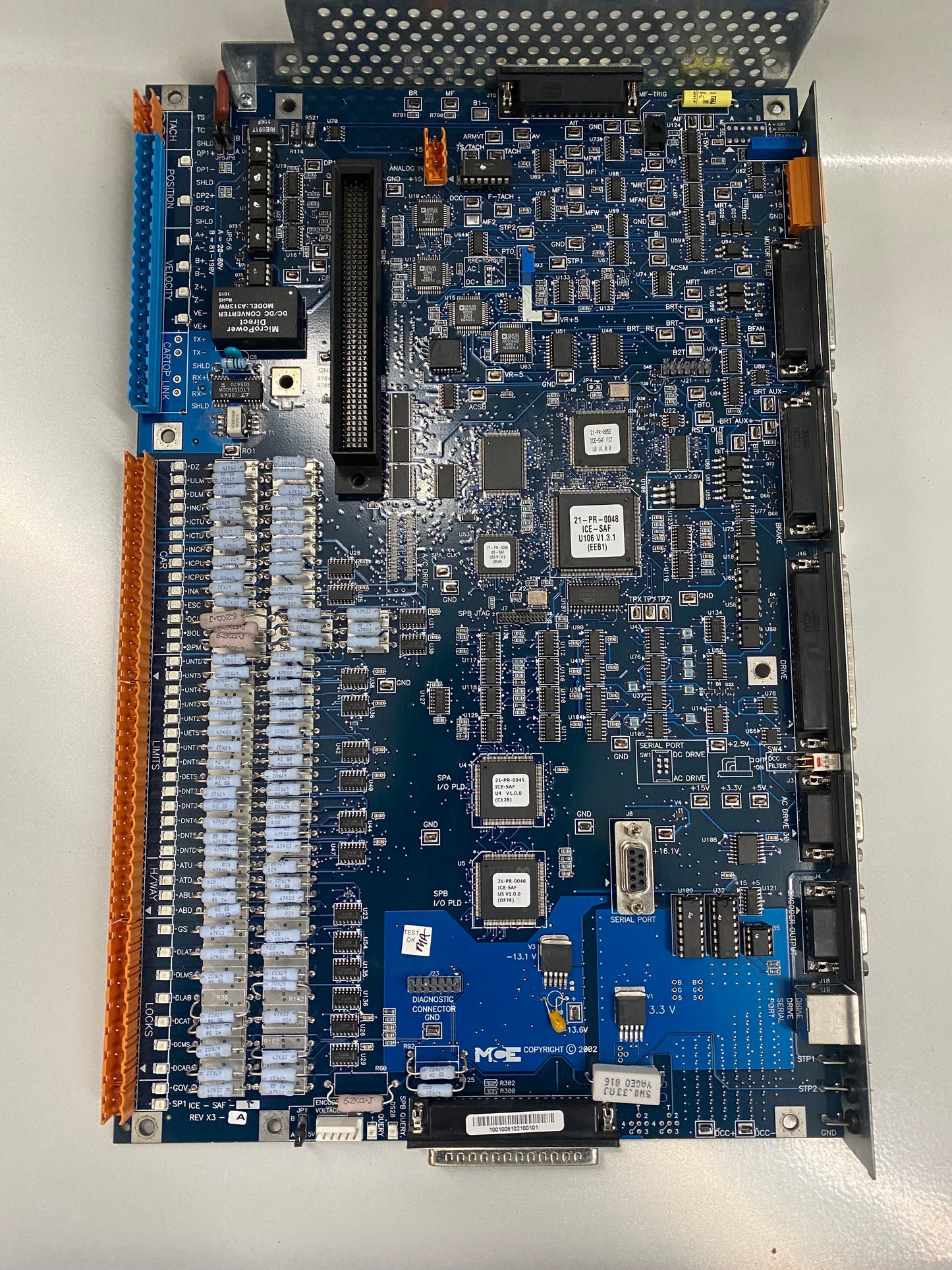 BOARD, CIRCUIT, MCE, #ICE-SAF-T