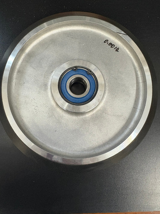 WHEEL, ROLLER GUIDE, 8 DIA. X .7874 BORE, POLY ROLLING SURFACE DOVER #9831824