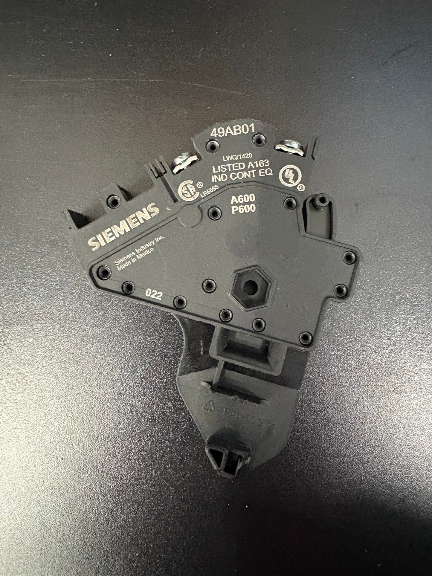 SIEMENS,49AB01,AUXILIARY CONTACT ASSEMBLY