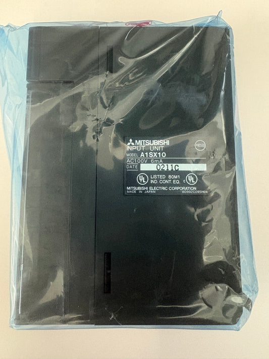 MITSUBISHI A1SX10 INPUT MODULE, AC100V 6mA