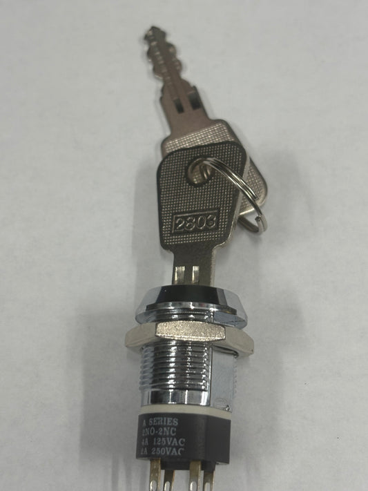A Series 2803 2NO&2NC ON/OFF Key Ignition Lock Switch