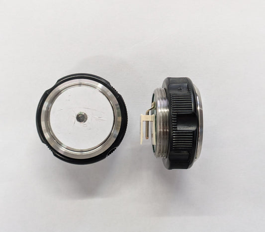 BUTTON, SS, FLAT FLUSH, WHITE LED 24VDC OTIS # AAA23500AM57